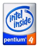 Original Intel Inside Pentium 4 badge from Intel's 2001 branding guide